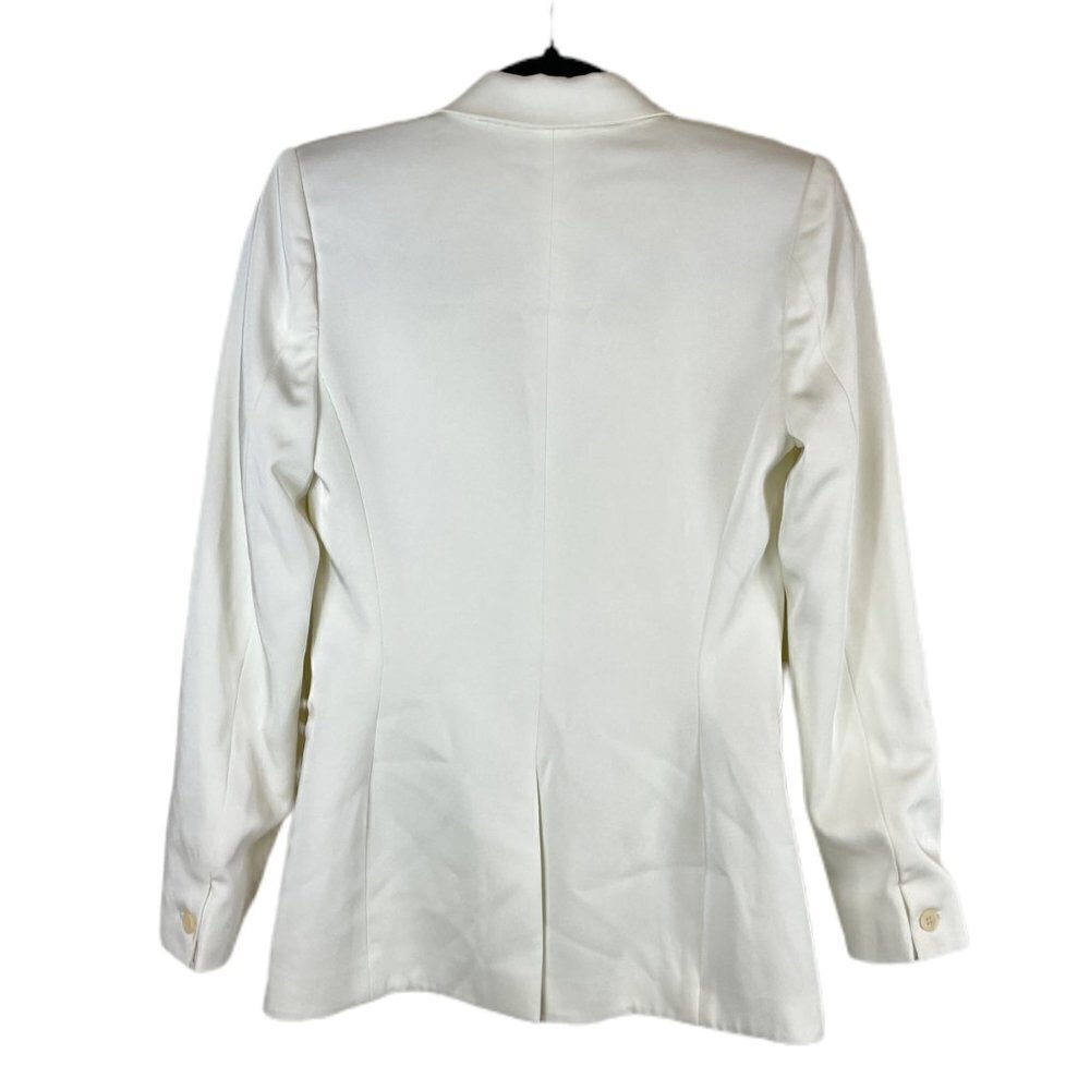 Floravere RBG Single Button Bridal Blazer Jacket White - Picture 11 of 12